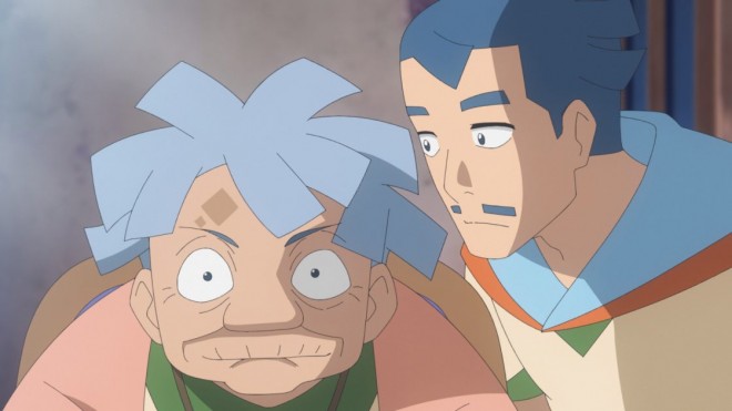 Scene from the anime Pokémon Horizons episode 84